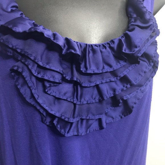 — SOLD — 
Ruffled Tank Blouse - Picture 3 of 6